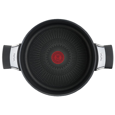 Tefal Excellence gryde sort med låg 5.4 liter