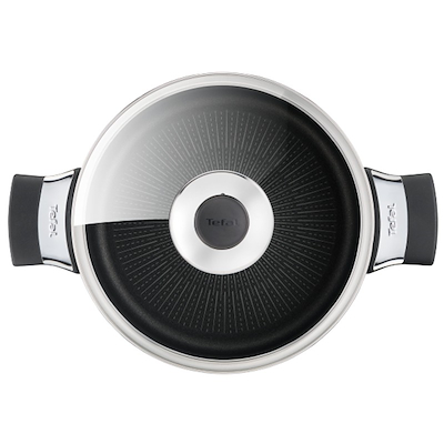 Tefal Excellence gryde sort med låg 5.4 liter