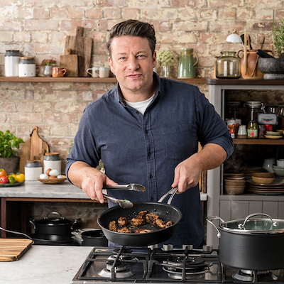 Tefal Jamie Oliver Cook's Classic non-stick stegepande 24 cm