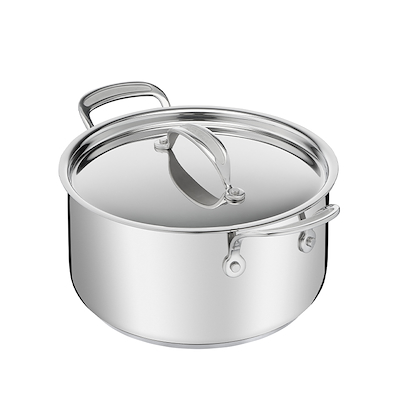 Tefal Jamie Oliver Cook's Classic SS gryde med låg 5,2 liter
