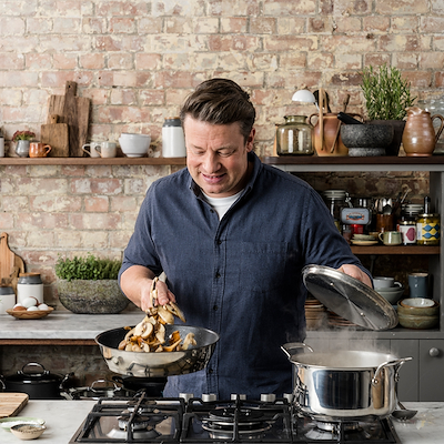 Tefal Jamie Oliver Cook's Classic SS gryde med låg 5,2 liter 