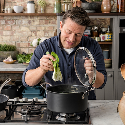 Tefal Jamie Oliver Cook's Classic Hard Anodized 9 dele