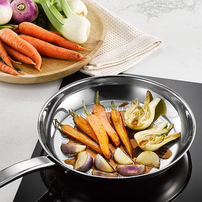Tefal Intuition rustfri stål stegepande Ø 28 cm