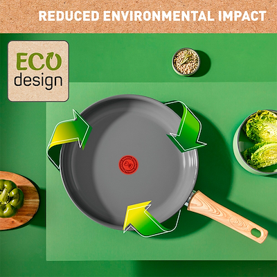 Tefal Renew stegepande grå med keramisk belægning 20cm