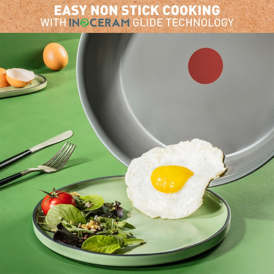 Tefal Renew stegepande grå med keramisk belægning 32cm