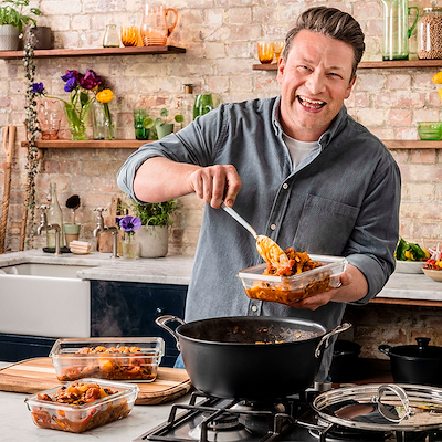 Tefal Jamie Cooks's Classic stegegryde Ø30 cm 7,4 liter