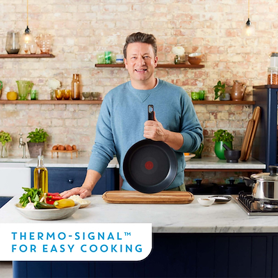 Tefal Jamie Oliver Everyday grydesæt rustfrit stål 7 dele