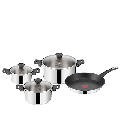 Tefal Jamie Oliver Everyday grydesæt rustfrit stål 7 dele