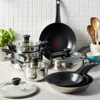 Tefal Jamie Oliver Everyday sautérpande sølv Ø24 cm