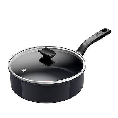 Tefal Change sauterpande sort Ø24 cm med låg