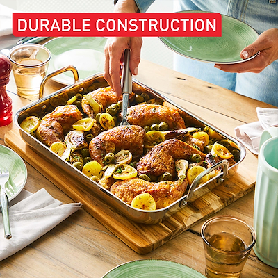 Tefal Emotion bradepandesæt rustfrit stål 2 stk