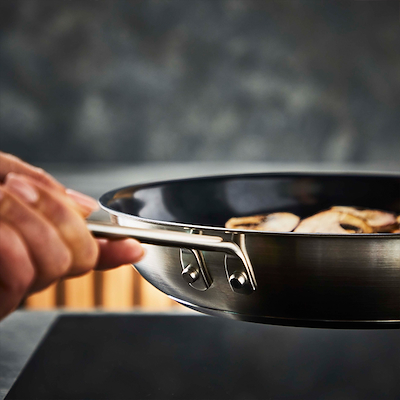 Tefal Nordica stegepande sort Ø20 cm