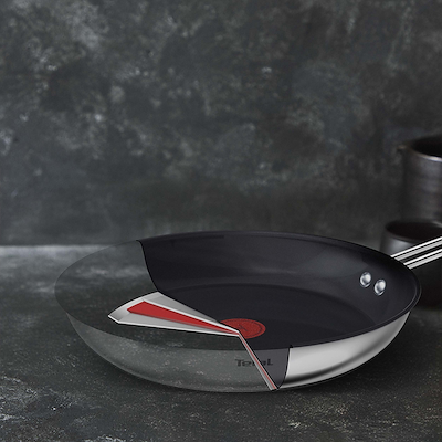 Tefal Nordica stegepande sort Ø24 cm