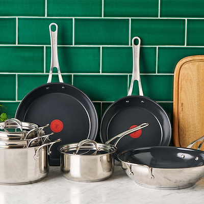 Tefal Jamie Oliver Classic Cook stegepande Ø28 cm + pandebeskytter