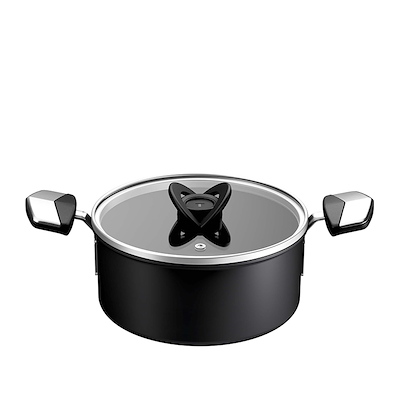 Tefal Excellence gryde sort 3 liter med låg Ø20 cm