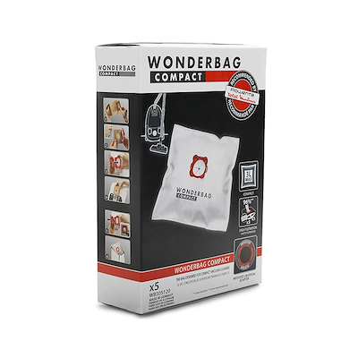 OBH Nordica Wonderbag Compact støvsugerposer hvid 5 stk