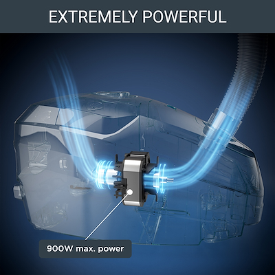 OBH Nordica Green Force Max Classic støvsuger sort 900 watt