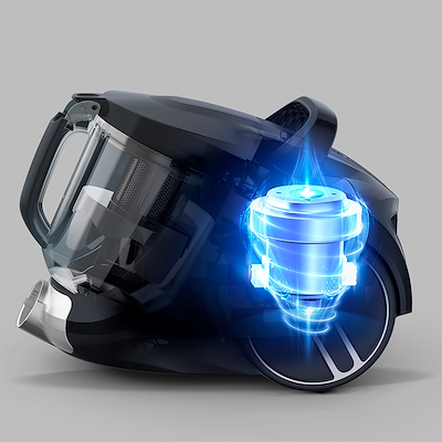 OBH Nordica Compact Power XXL støvsuger sort 550 watt