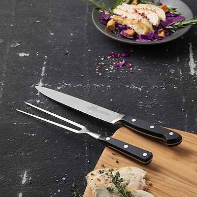 Lion Sabatier Intetnational Pluton forskærersæt 2 dele stå/sort