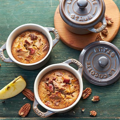 Staub Cocotte sæt stentøj 4 stk. grå 20 cl