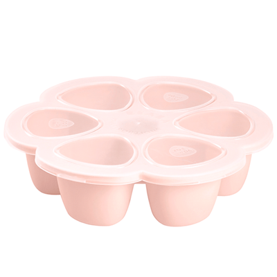 Béaba multiportions opbevaring 6x90 ml pink