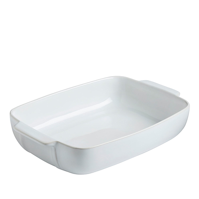 Pyrex ovnfast fad hvid keramik 25x19 cm