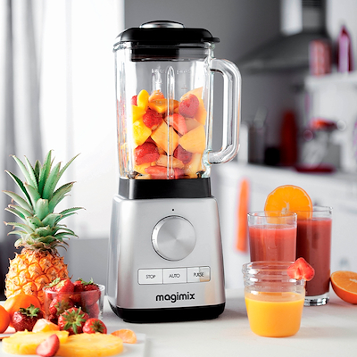 Magimix Power blender mat stål