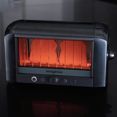 Magimix Vision brødrister 2 skiver stål
