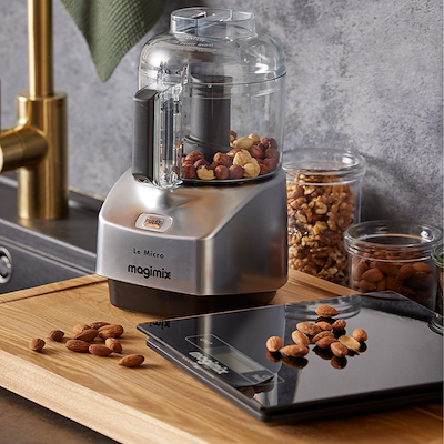 Magimix Køkkenvægt 10 kg Sort Glas