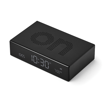 Lexon Flip Premium vækkeur LR152 sort