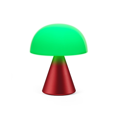 Lexon Mina lampe medium LH64 mørkerød