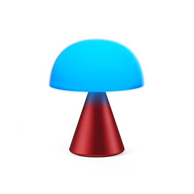 Lexon Mina lampe medium LH64 mørkerød