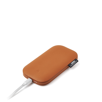 Lexon Softpower trådløs powerbank camel