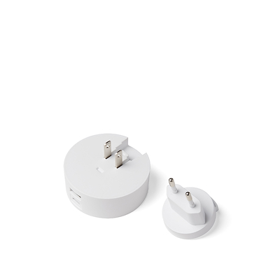 Lexon Poweron strømadapter hvid