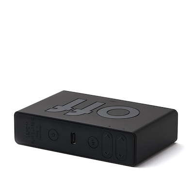 Lexon Flip+ Classic LR157N0 vækkeur sort