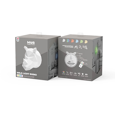 Mobility On Board væglampe natlys wild lys rhino