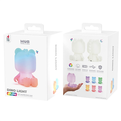 Mobility On Board natlampe dinosaur