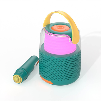 Mobility On Board karaoke højttaler KS-80 LED blå