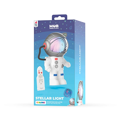 MOBILITY ON BOARD Stellar Light astronaut projektor hvid