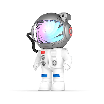 MOBILITY ON BOARD Stellar Light astronaut projektor hvid