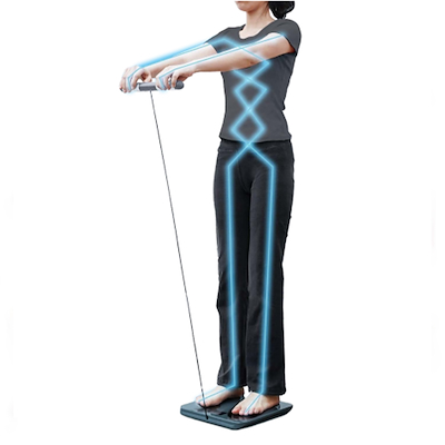 Little Balance body age analyse vægt 30x30 cm