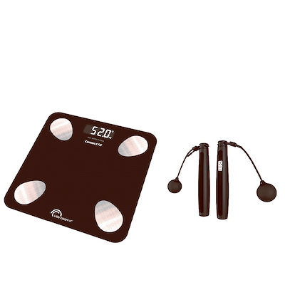 Little Balance kropsanalysevægt med sjippetov sort