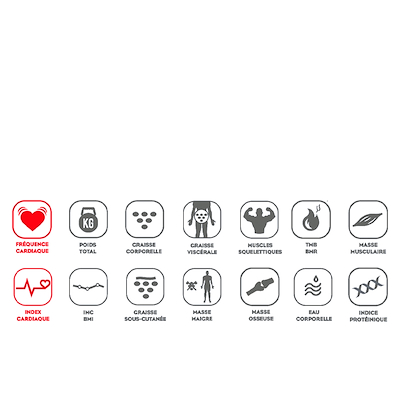 Little Balance kropsanalysevægt med sjippetov sort