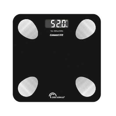 Little Balance kropsanalysevægt med sjippetov sort