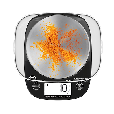 Little Balance bagevægt sort