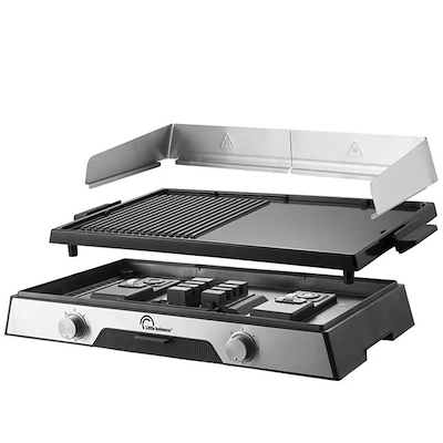 Krampouz Design plancha stål 3600 watt