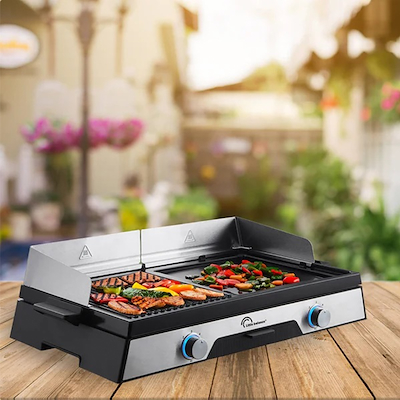 Krampouz Design plancha stål 3600 watt