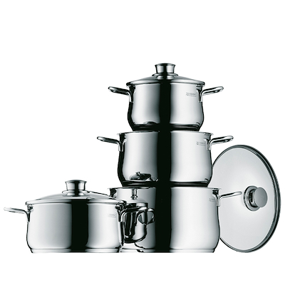 WMF Diadem Plus grydesæt 8 dele uden belægning