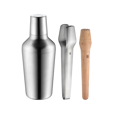 WMF Clever & More barsæt rustfrit stål træ 4 dele