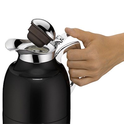 Alfi Juwel termokande blank sort 1 liter